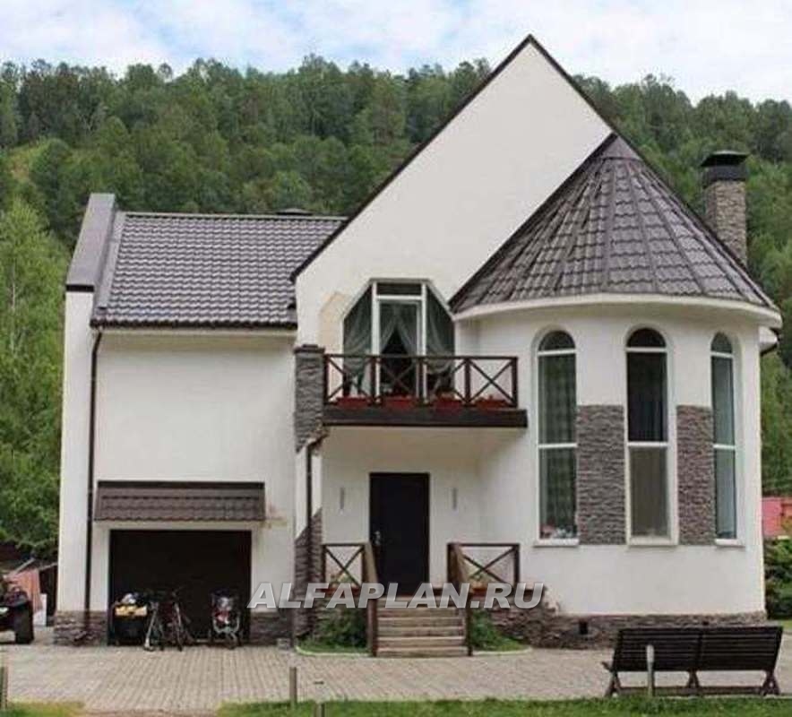 Строительство дома по проекту 25A - фото №7